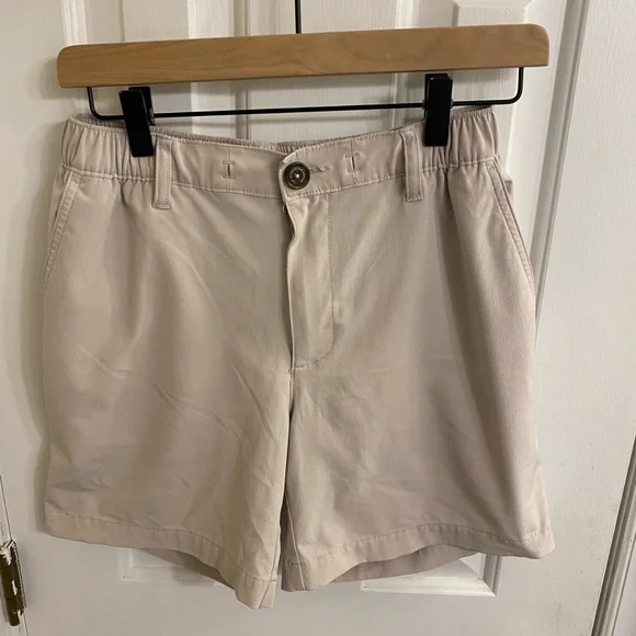 CHUBBIES 6” EVERYWEAR SHORTS MENS SMALL TAN DRAWSTRING EVERYDAY CASUAL SHORT EUC - Picture 13 of 15